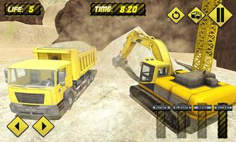 Uphill City Construction Crane : Road Builder 3D ảnh chụp màn hình 1