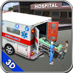 Ambulance pilote de secours 3D