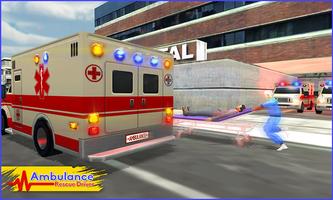 ขับรถกู้ภัยรถพยาบาล 2017 3D ภาพหน้าจอ 2
