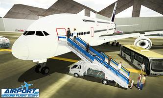 برنامه‌نما Airport Ground Flight Staff 3D عکس از صفحه