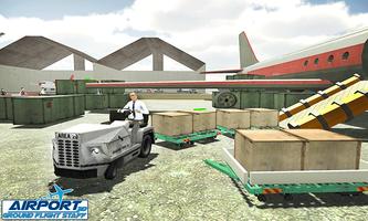 برنامه‌نما Airport Ground Flight Staff 3D عکس از صفحه