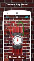 Time Bomb Broken Screen Prank poster