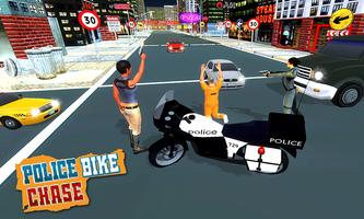 Police Bike Stunt Crime City ảnh chụp màn hình 1