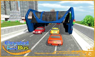 Elevated Bus Driving in City capture d'écran 2