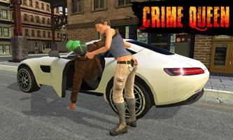 Crime Queen Mad City Simulator Affiche