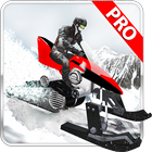 Icona Inverno motoslitta Rider 3D