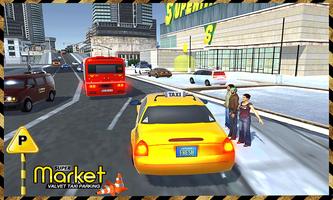 Supermarket Taxi Driver 3D Sim imagem de tela 1