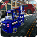 Police Forklift Extreme Car Challenge Simulator 3D APK