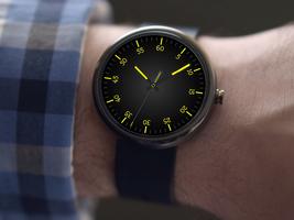 Timeless-Yellow Watch Face capture d'écran 3