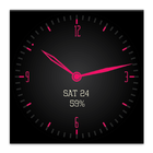 ikon Timeless-Pink Watch Face