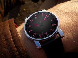 برنامه‌نما Timeless-Pink Watch Face عکس از صفحه