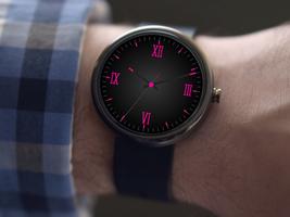 Timeless-Pink Watch Face imagem de tela 3