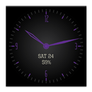 Timeless-Purple Watch Face APK