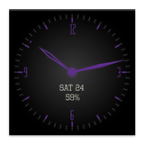 Timeless-Purple Watch Face icône
