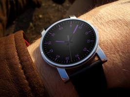 Timeless-Purple Watch Face capture d'écran 2