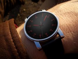 Timeless-Red Watch Face capture d'écran 2