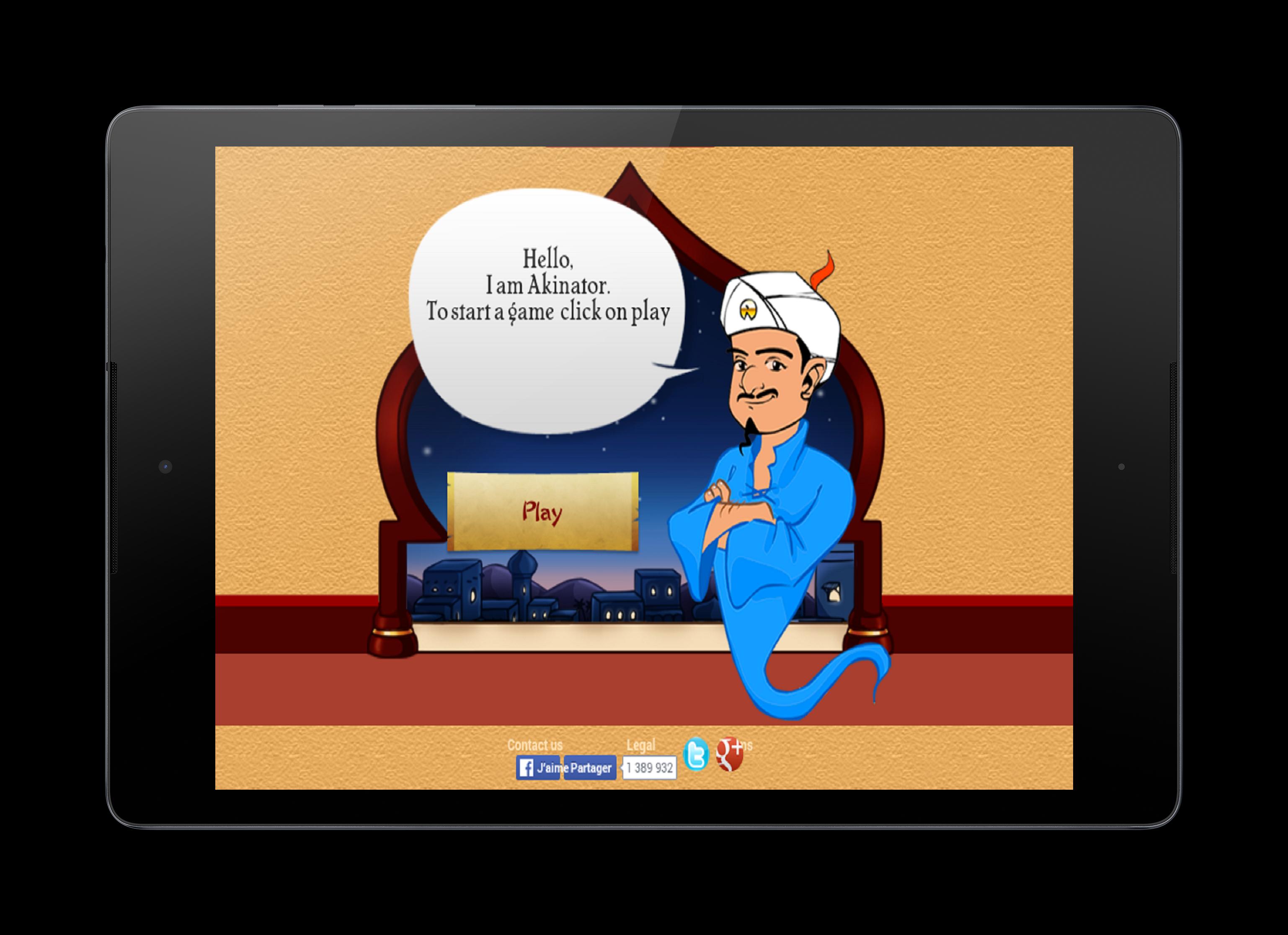 TÉLÉCHARGER AKINATOR LE GENIE DU WEB WEB DU AKINATOR LE TÉLÉCHARGER GENIE