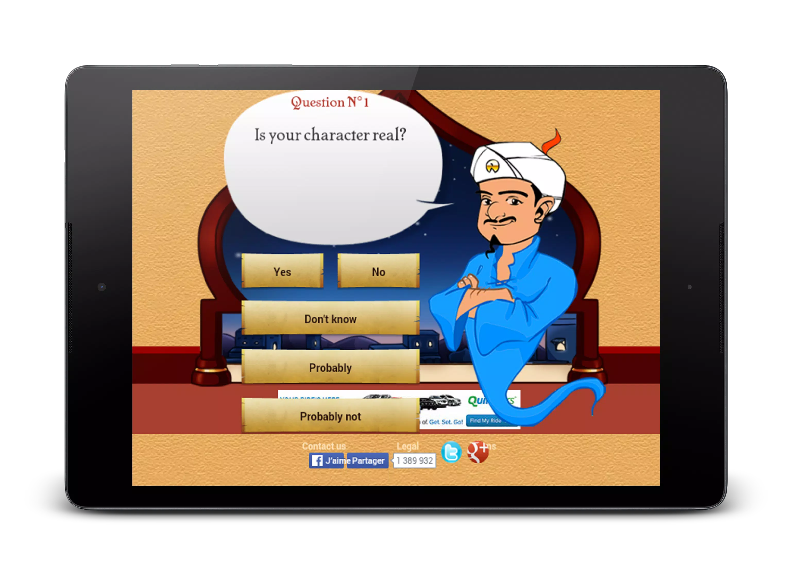 Download do APK de Akinator The Web Genie para Android