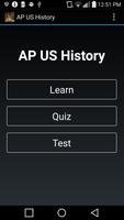 AP US History Terms پوسٹر