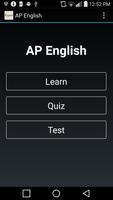 AP English Terms Affiche