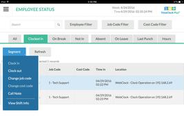 TimeClock Plus Mobile Manager скриншот 2