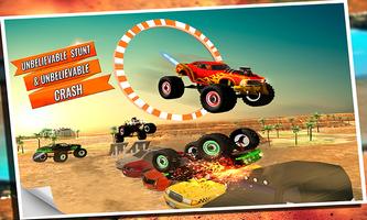 4x4 offroad Monster Truck Impossible Desert Track 스크린샷 3