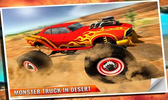 4x4 offroad Monster Truck Impossible Desert Track capture d'écran 1