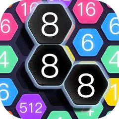 Hexa Cell - Number Blocks Connection Puzzle Games