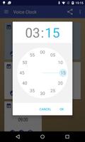 Voice Clock syot layar 1