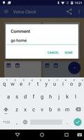 Voice Clock capture d'écran 3