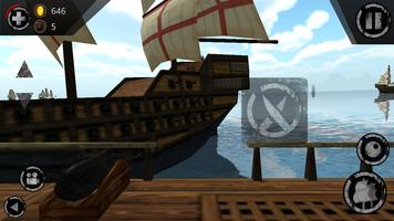 Pirate Ship Sim capture d'écran 2