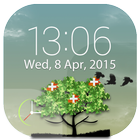 Lock Screen App Tree Animated আইকন