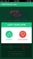 Modi Keynote Vote syot layar 2