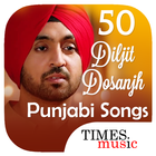 50 Diljit Dosanjh Punjabi Song ไอคอน