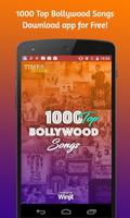 1000 Top Bollywood Songs पोस्टर