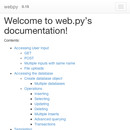 python web.py doc APK