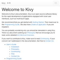 kivy doc screenshot 1