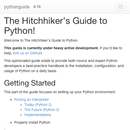 python guide APK