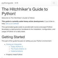 python guide پوسٹر