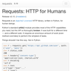 python requests doc APK