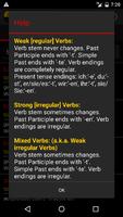 German Verbs اسکرین شاٹ 2