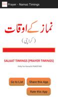 Prayer Times - Namaz Timings Affiche