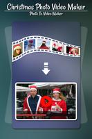 Christmas Photo Video Maker स्क्रीनशॉट 1