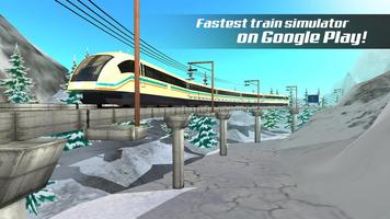 Racing in Train - Euro Games Plakat