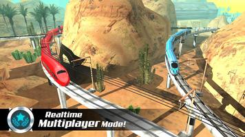 Racing in Train - Euro Games Screenshot 1