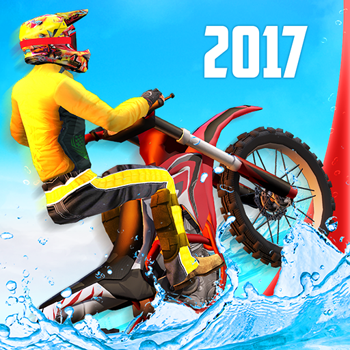 Bike Racing - Water Stunts