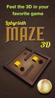 LABYRINTH MAZE 3D Affiche