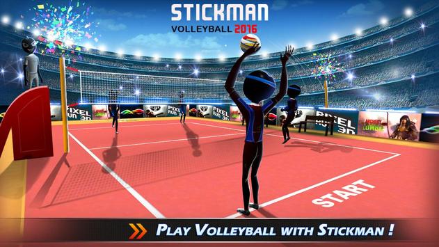 StickMan Volleyball 2016 v1.1 APK + Mod [Unlimited money] for Android