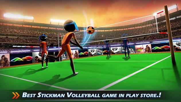 StickMan Volleyball 2016 v1.1 APK + Mod [Unlimited money] for Android