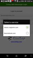 Tinitop SMS Messenger স্ক্রিনশট 1